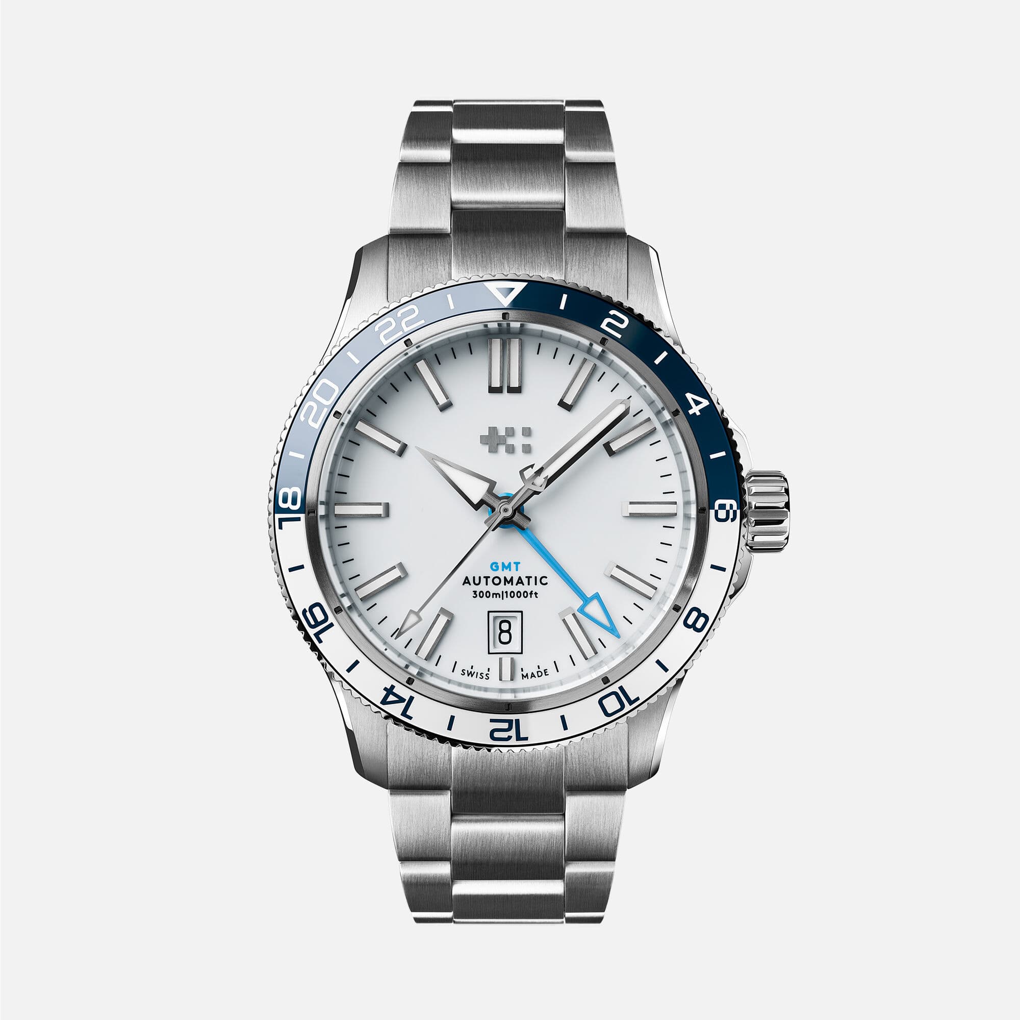 Christopher Ward C60 Trident GMT 300 40mm, Ref. C60-40AGM31S0BW0-B0