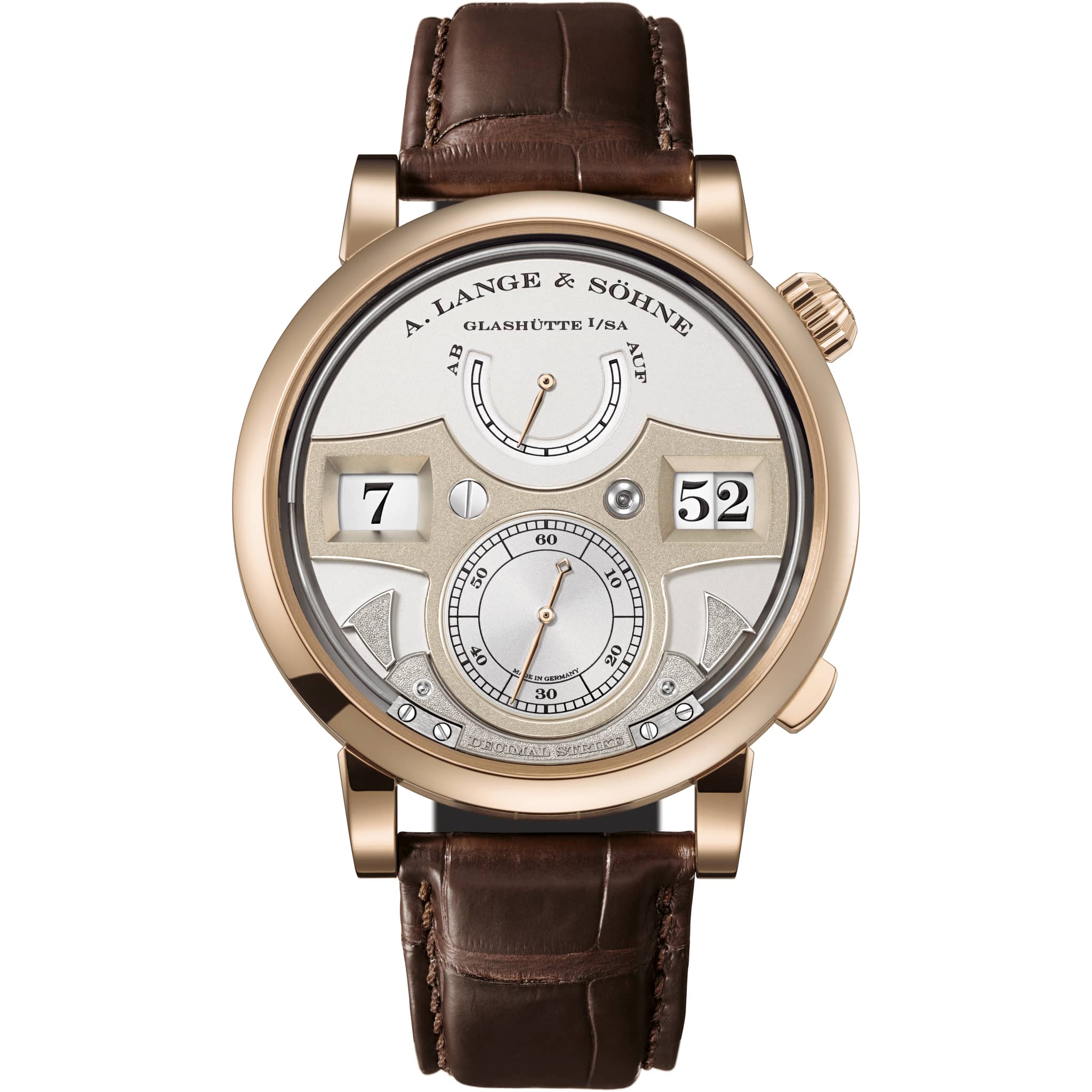 A. Lange & Söhne Zeitwerk Decimal Strike Honeygold, Ref. 143.050