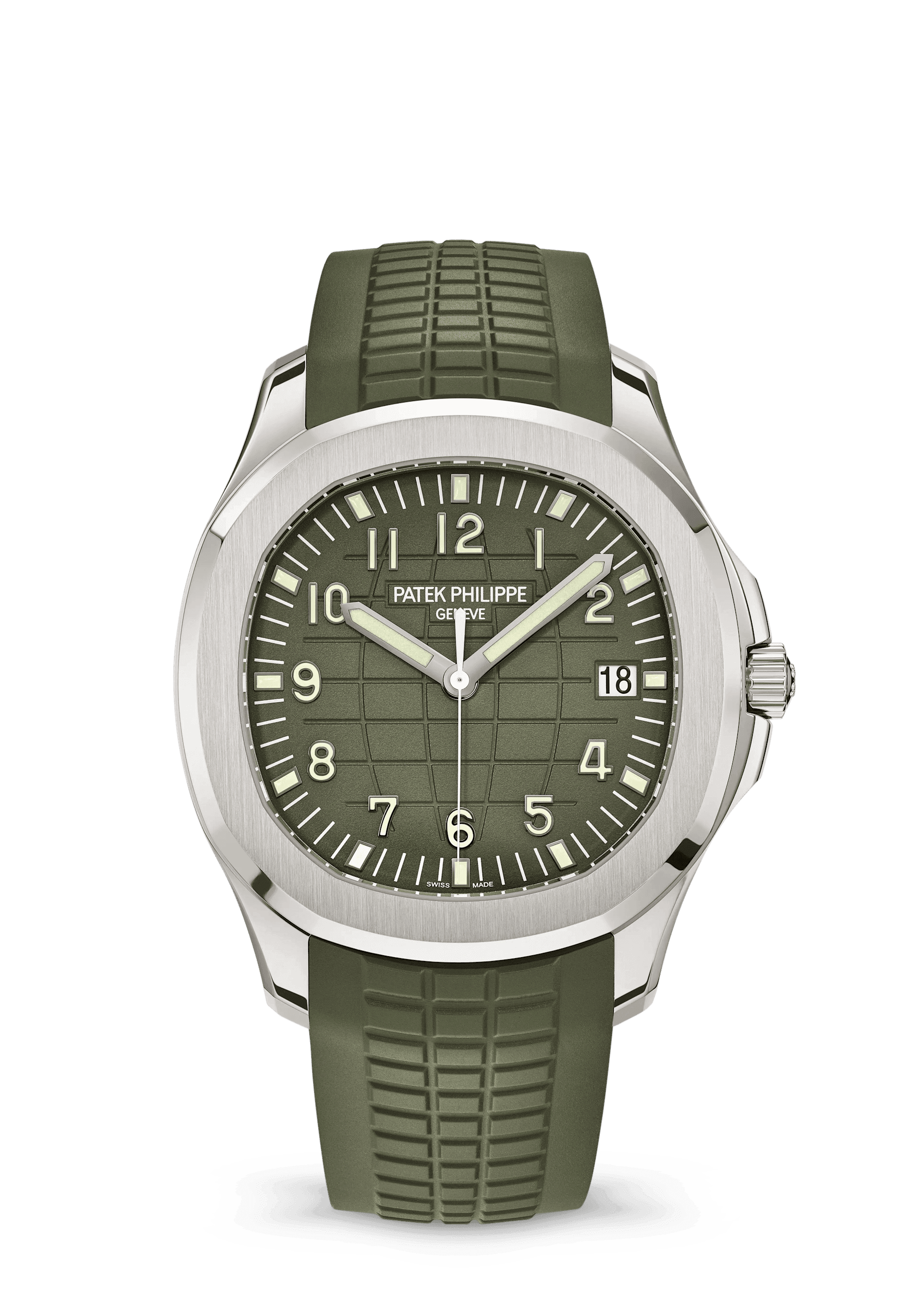 Patek Philippe Aquanaut "Khaki Green", Ref. 5168G-010
