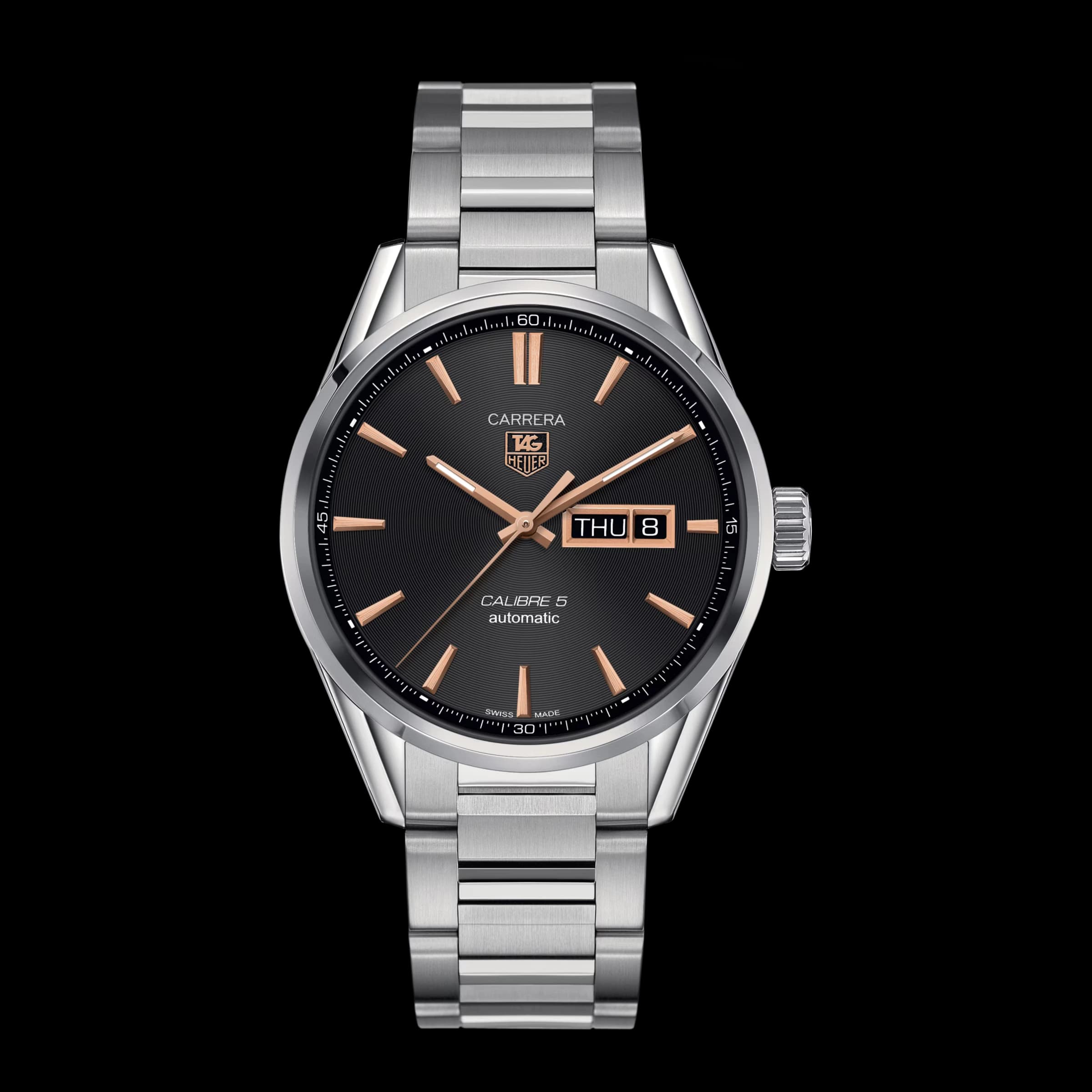 TAG Heuer Carrera Date Calibre 5, Ref. WAR201C.BA0723