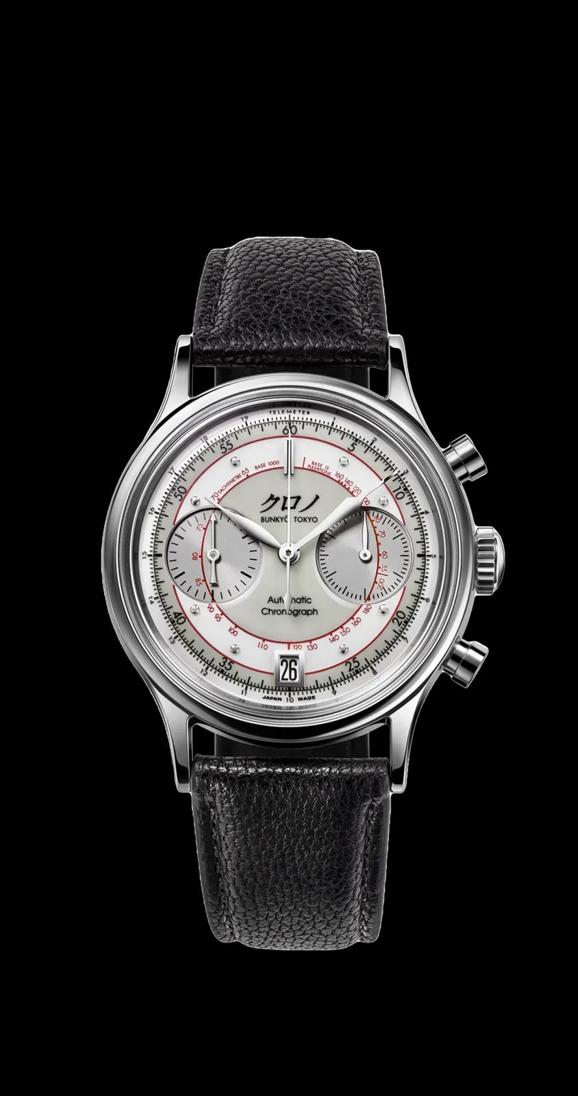 Kurono Tokyo Chronograph II White "Shiro"