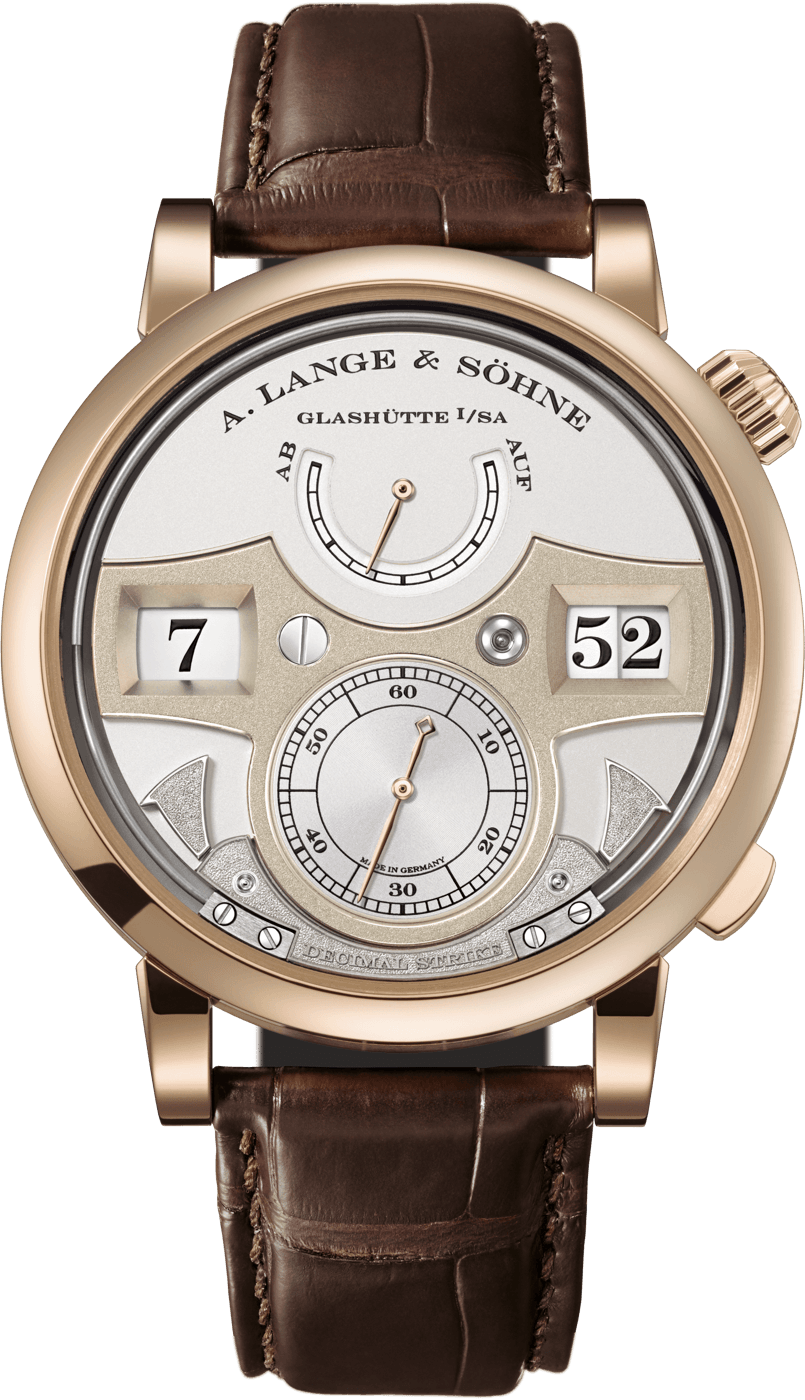 A. Lange & Söhne Zeitwerk Decimal Strike Honeygold
