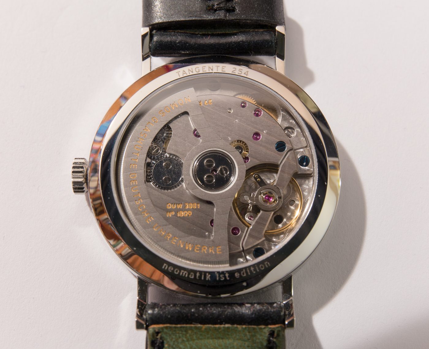 Nomos DUW 3001 movement