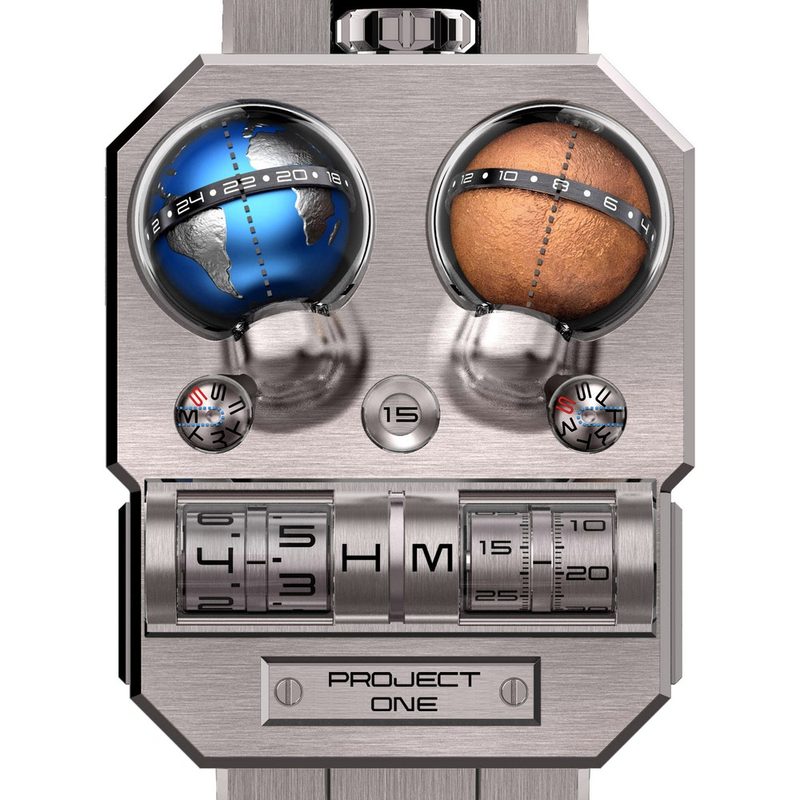 Behrens B025 Mars Project One Roller Type Dual Time (earth / Mars) (GPHG 2021)