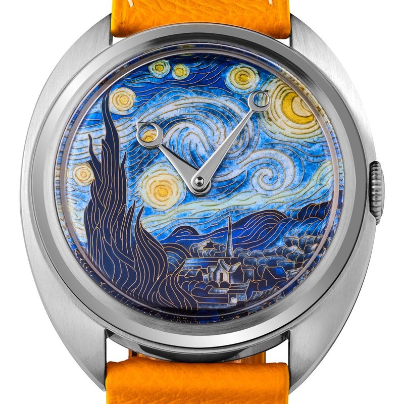 Celadon Haute Horlogerie Century Cloisonné "Starry Night" (GPHG 2021)