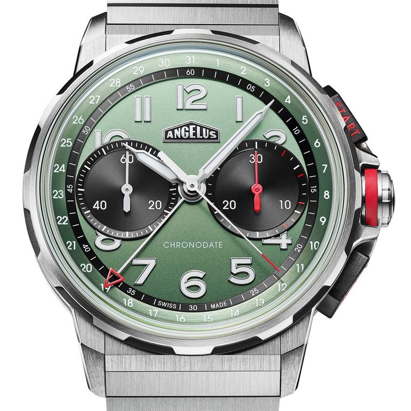 Angelus Chronodate Titanium green (GPHG 2023)