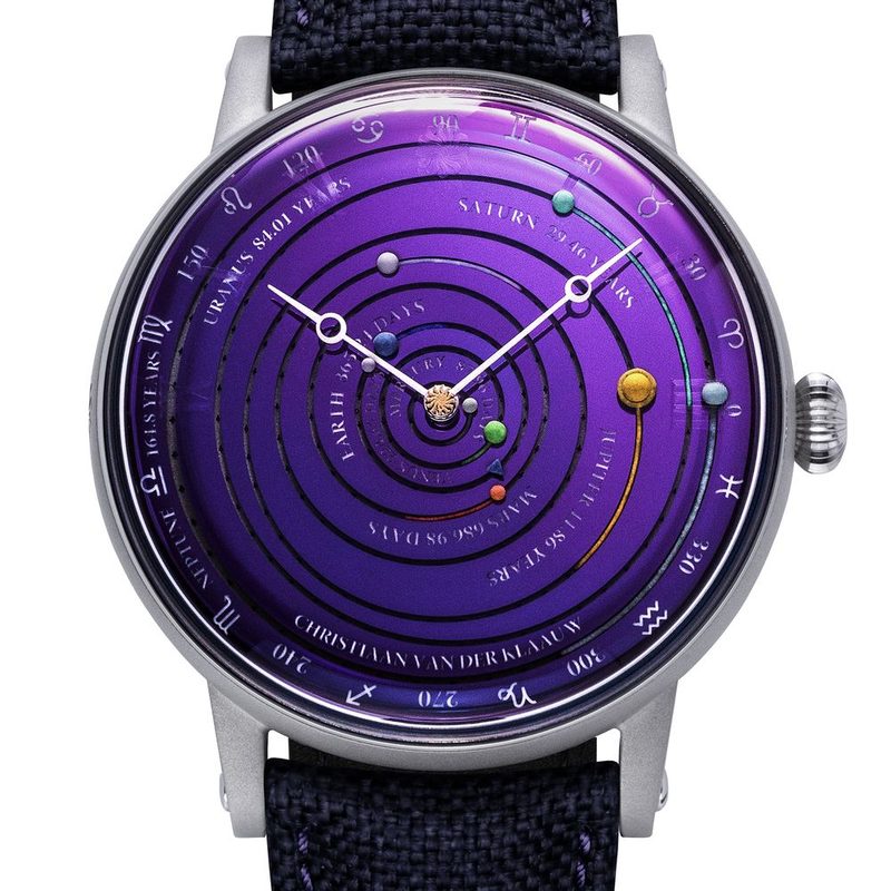 Christiaan Van Der Klaauw CVDK Grand Planetarium Eccentric Si (GPHG 2026)