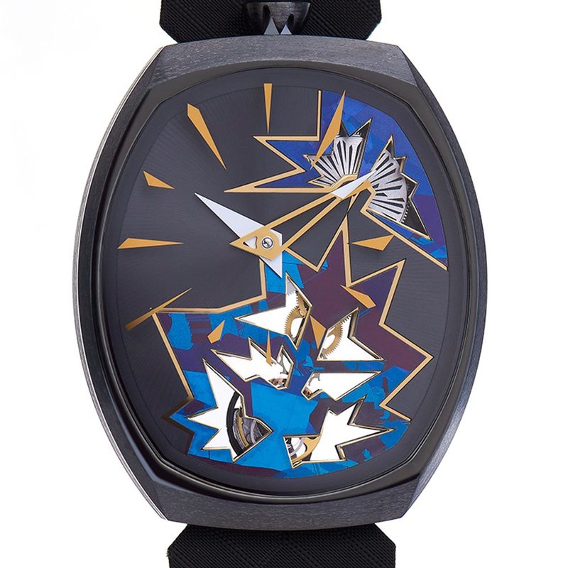 Fiona Krüger Timepieces Entropy I, Purple Pow (GPHG 2018)