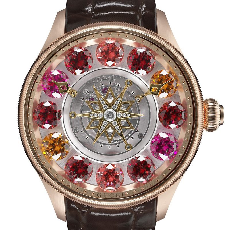 Gucci Timepieces G-Timeless Planetarium with colored stones (GPHG 2023)