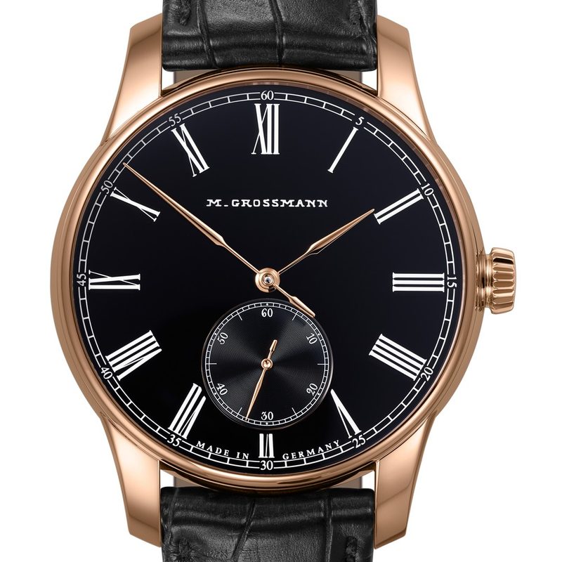 Moritz Grossmann Glashütte l/SA HAMATIC Vintage aiguilles or (GPHG 2021)