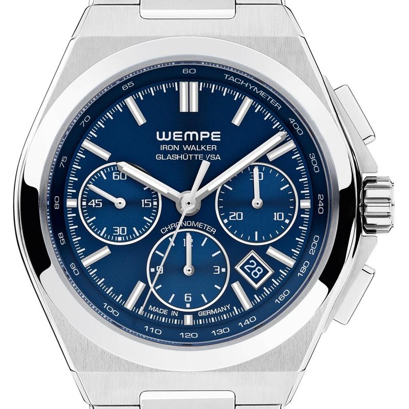 Wempe Glashütte I/SA Iron Walker Automatik Chronograph (GPHG 2020)