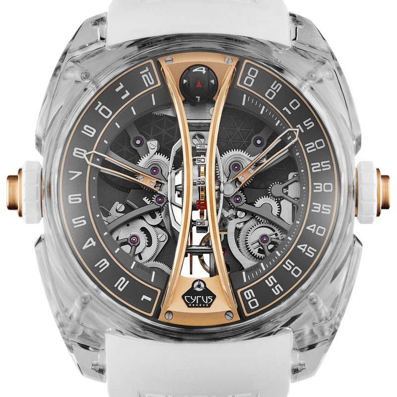 Cyrus Klepcys Vertical Tourbillon Squelette Saphir (GPHG 2021)
