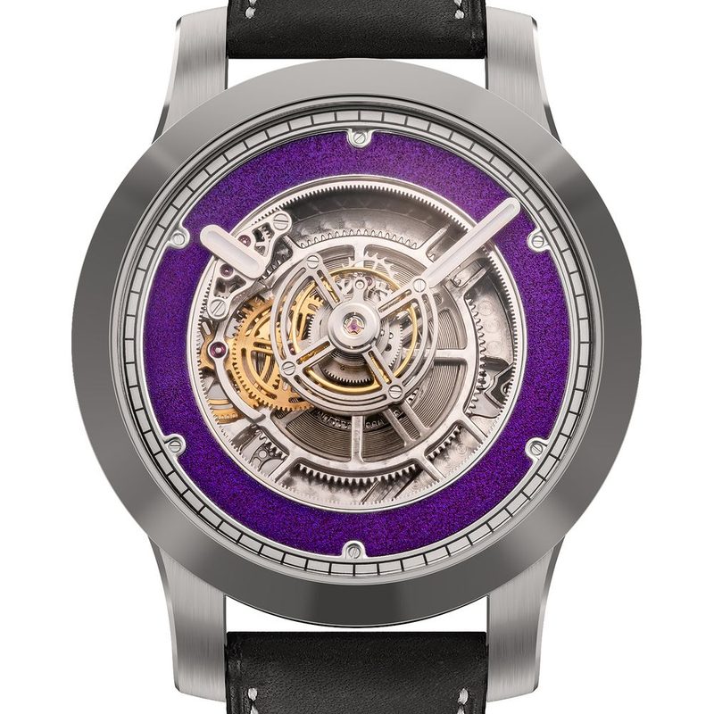 Kross Studio KS 06 Tourbillon Central Flottant Titane Violet (GPHG 2024)