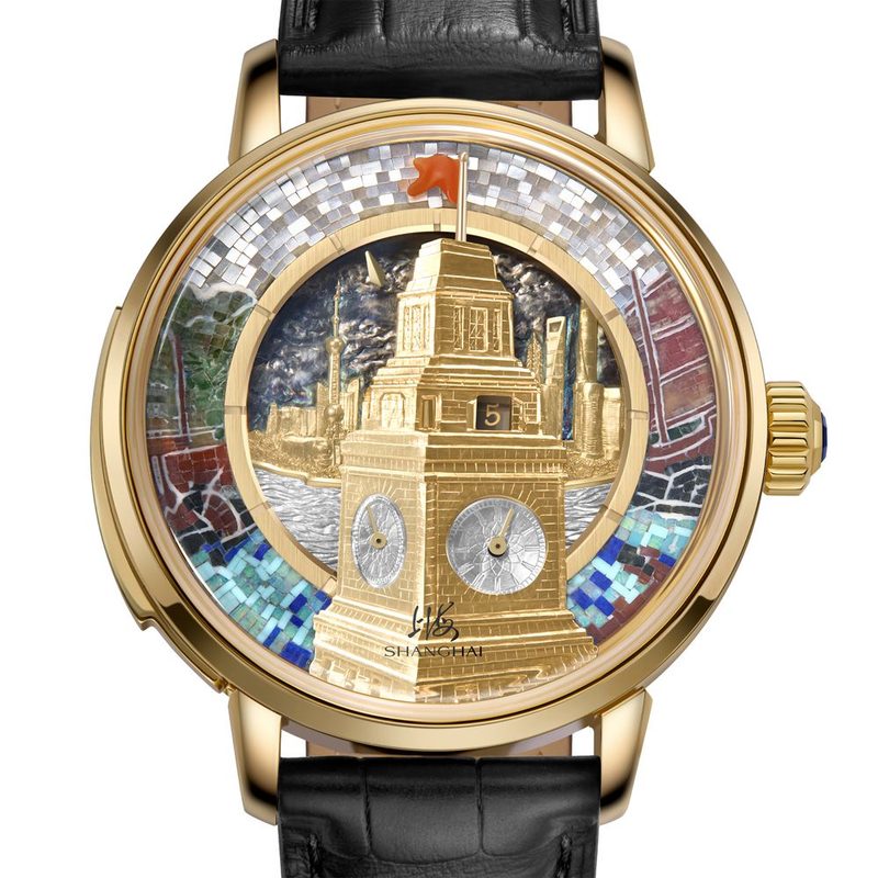 SHANGHAI WATCH «L’aube de Shanghaï » Montre à répétition minutes micro-sculptée (GPHG 2026)