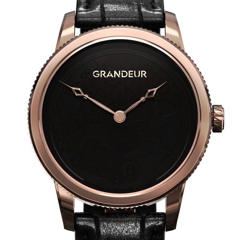 GRANDEUR USA Montre à répétition Noir Pulse RG (GPHG 2026)