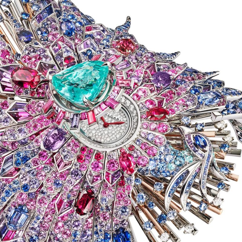 Bvlgari Montre à Secret de Haute Joaillerie Phénix (GPHG 2024)