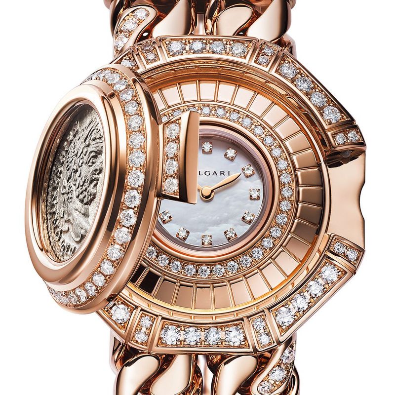 Bulgari Montre à secret haute joaillerie Monete Catene (GPHG 2023)