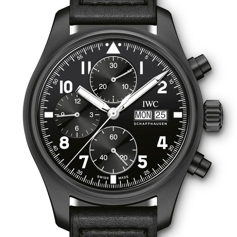 IWC Schaffhausen Montre d'Aviateur Chronographe Edition "Tribute to 3705" (GPHG 2021)