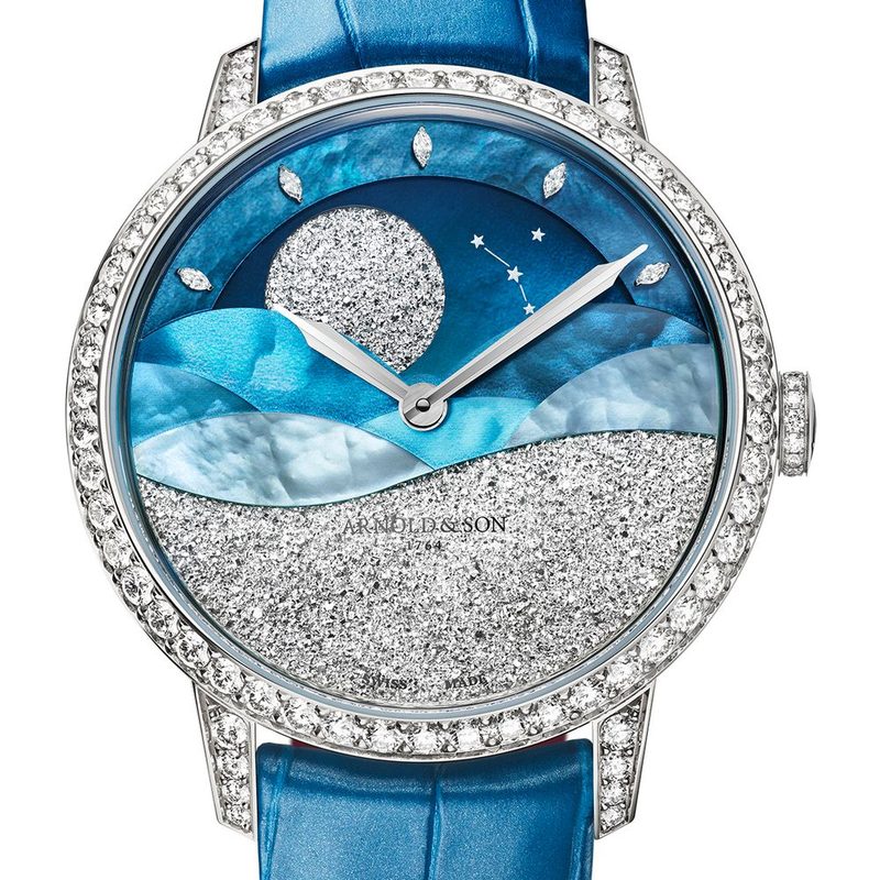 Arnold & Son Perpetual Moon 38 Mintnight (GPHG 2023)