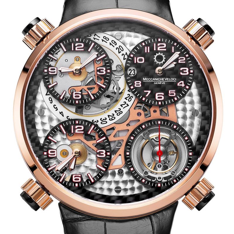 Meccaniche Veloci QuattroValvole Tourbillon (GPHG 2018)