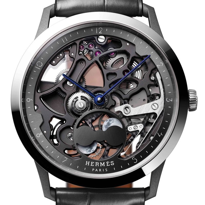 Hermès Slim d'Hermès Squelette lune (GPHG 2022)