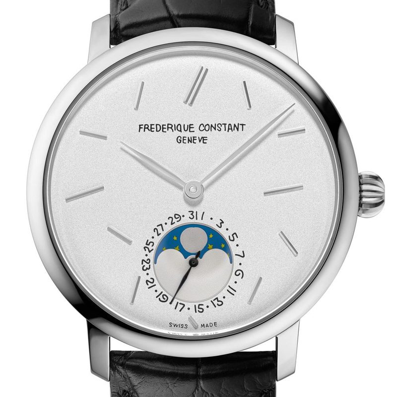 Frédérique Constant Slimline Moonphase Date Manufacture seconde/seconde/ (GPHG 2024)