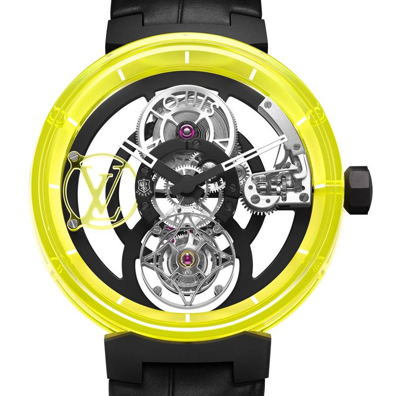 Louis Vuitton Tambour Moon Tourbillon Volant Poinçon de Genève (GPHG 2023)