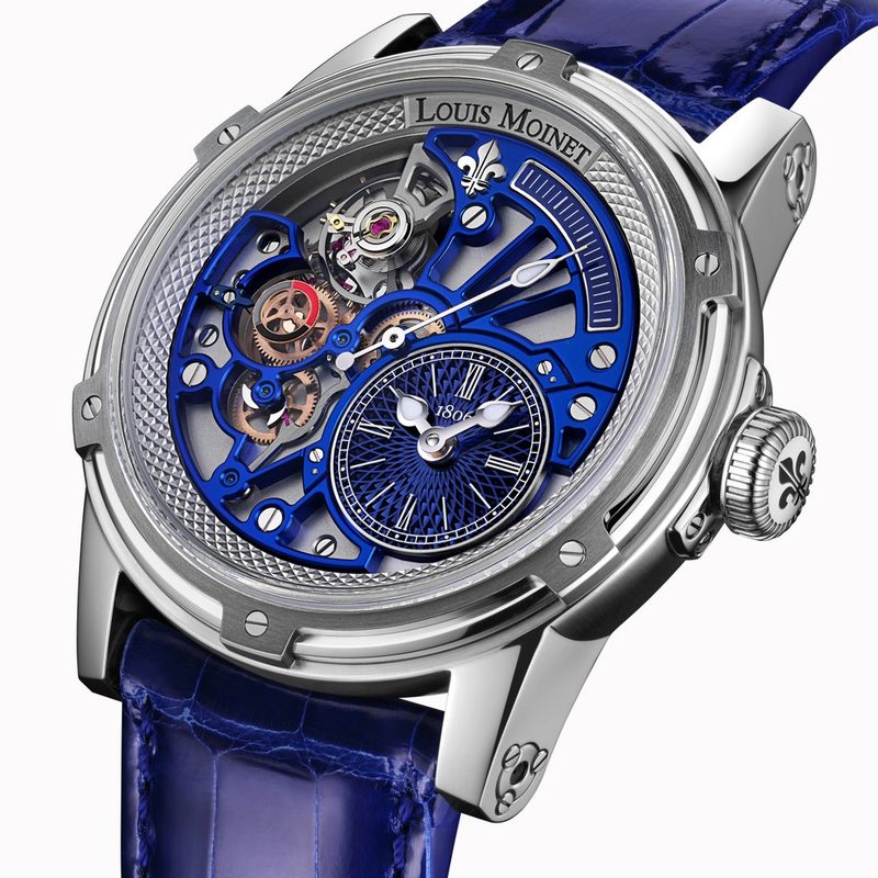 Louis Moinet Tempograph Blue (GPHG 2018)