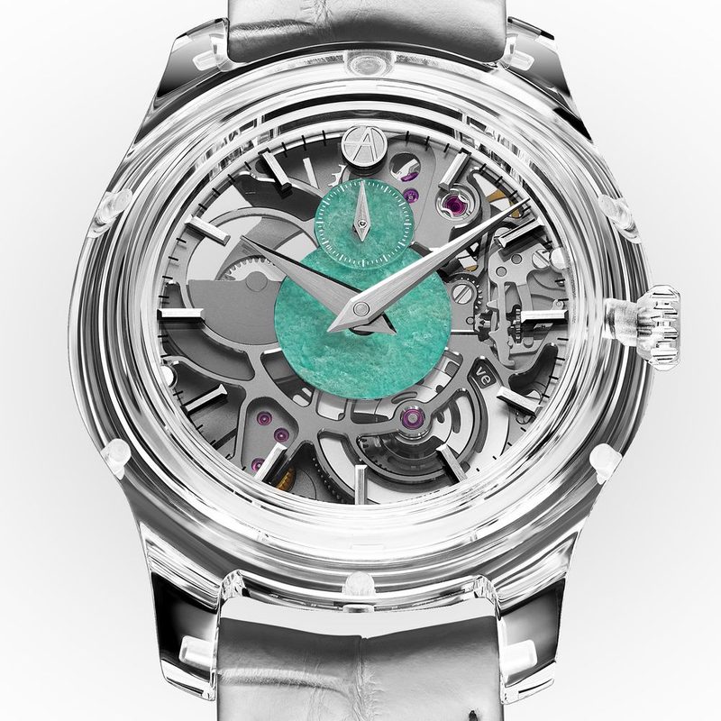 ArtyA Wavy Sapphire Micro-Rotor Amazonite (GPHG 2025)