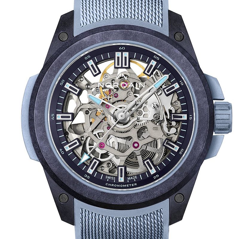 Norqain Wild ONE Skeleton 39mm Purple Ice Blue (GPHG 2025)