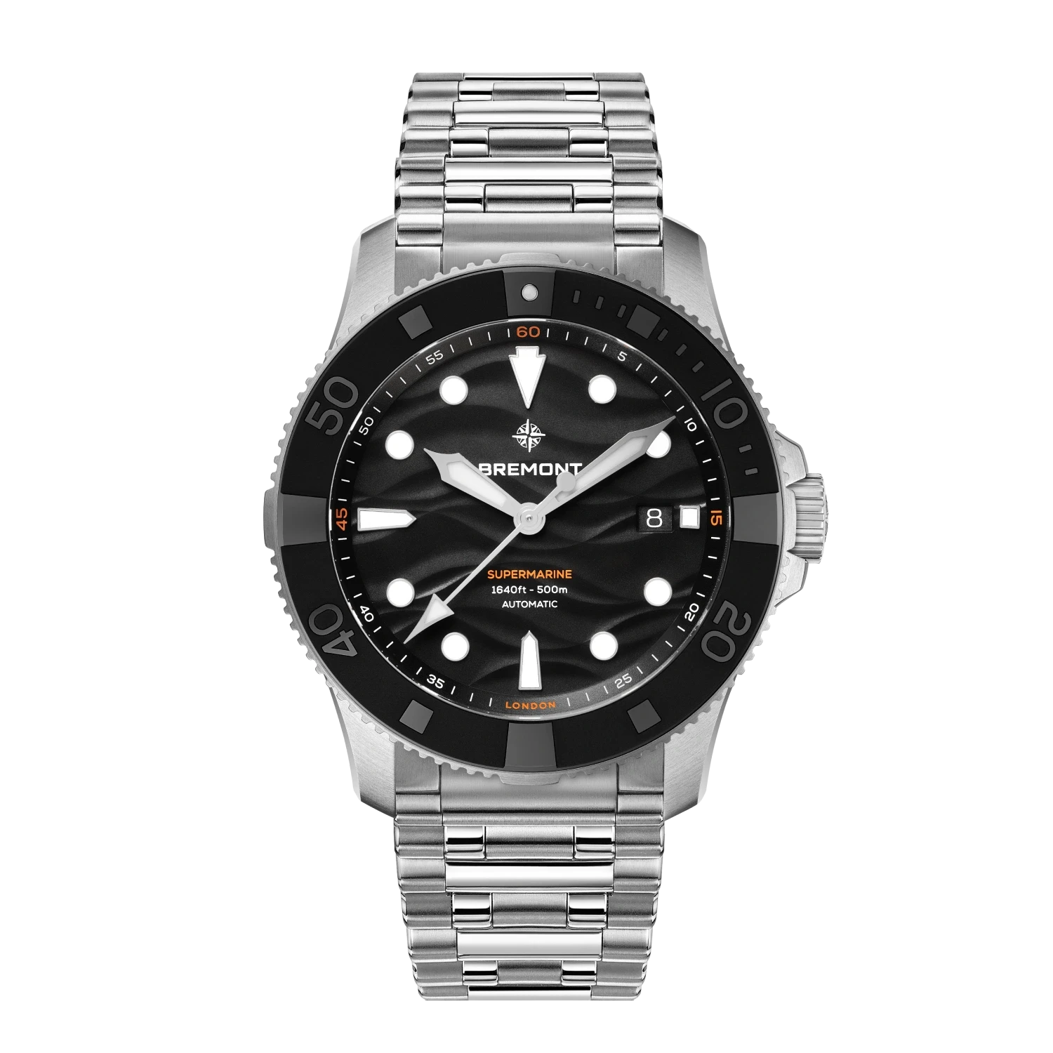 Bremont Supermarine S301, Ref. S301-BK, black dial, steel case