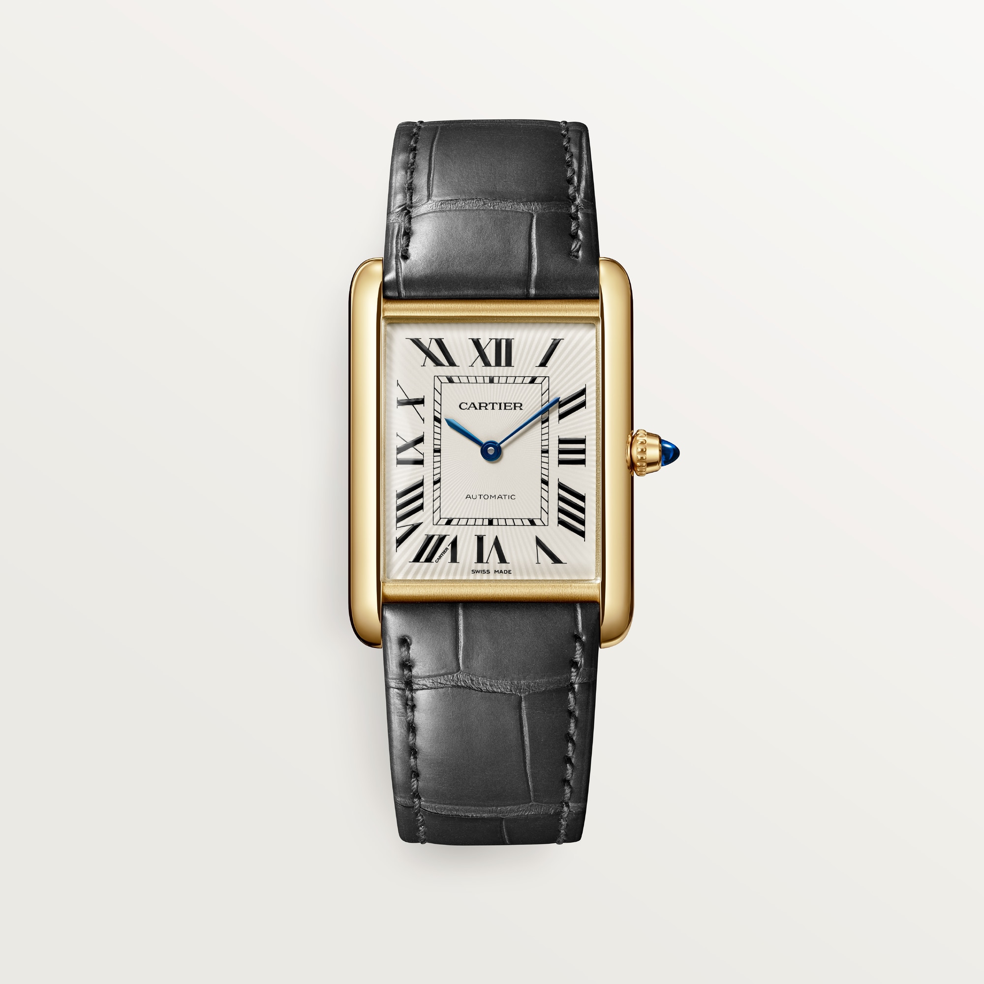 Cartier Tank Louis Cartier Automatic (Large, Yellow Gold) Ref. WGTA0357, silver dial, gold-yellow case