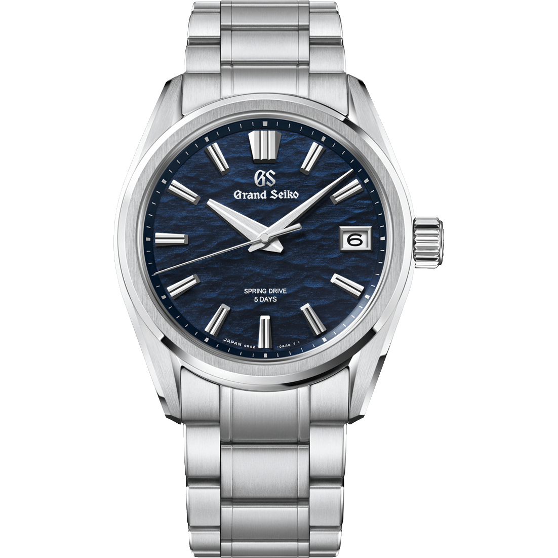 Grand Seiko Evolution 9 Spring Drive 5 Days "Lake Suwa" SLGA021, Ref. SLGA021, blue dial, steel case
