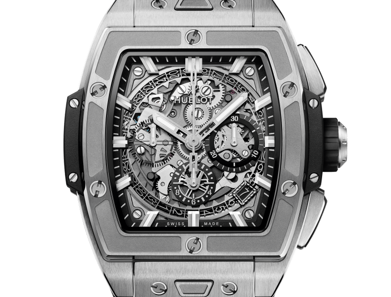 Hublot Spirit of Big Bang Titanium 45mm Ref. 642.NX.0170.RX, black dial, titanium case