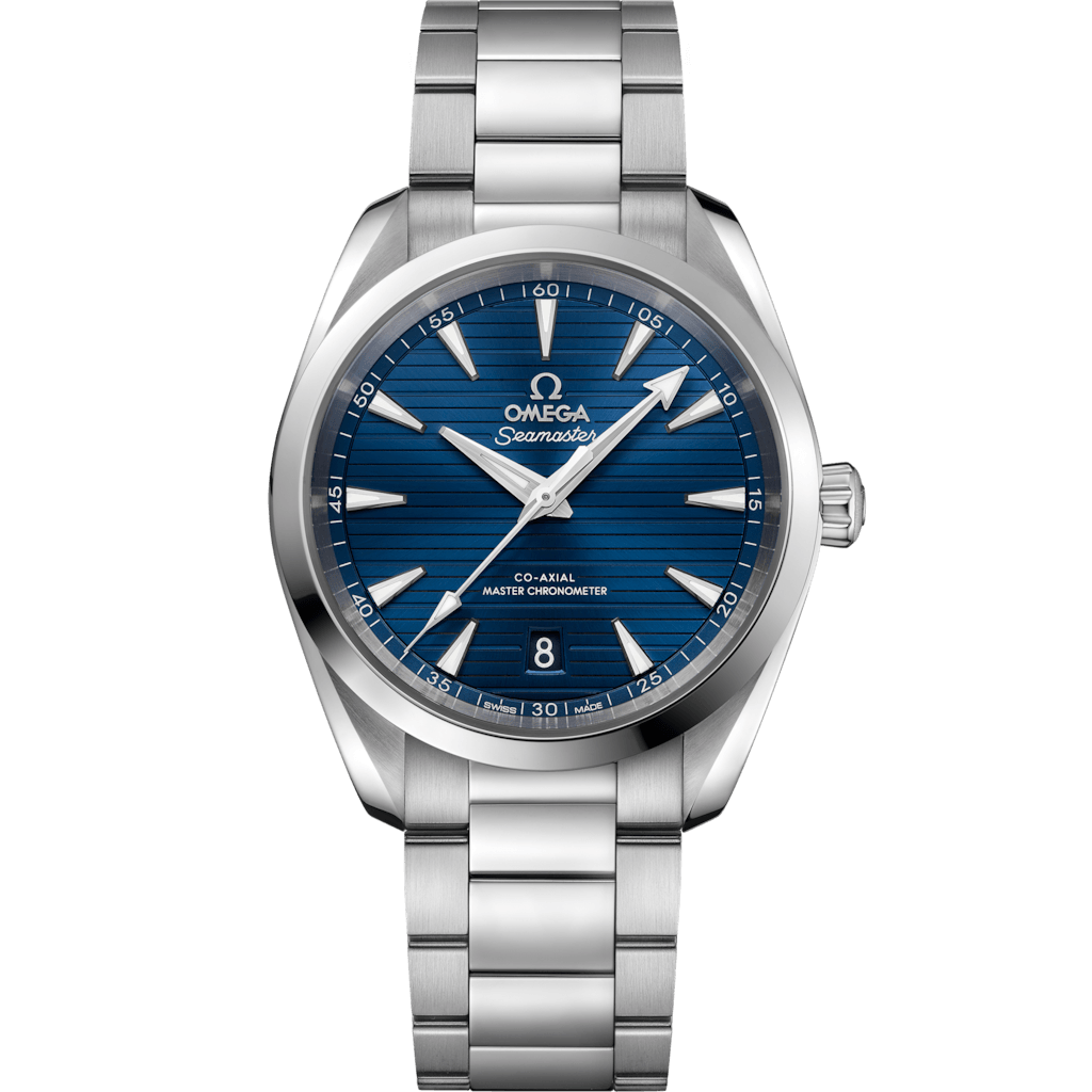 Omega Seamaster Aqua Terra 38mm Ref. 220.10.38.20.03.001, blue dial, steel case