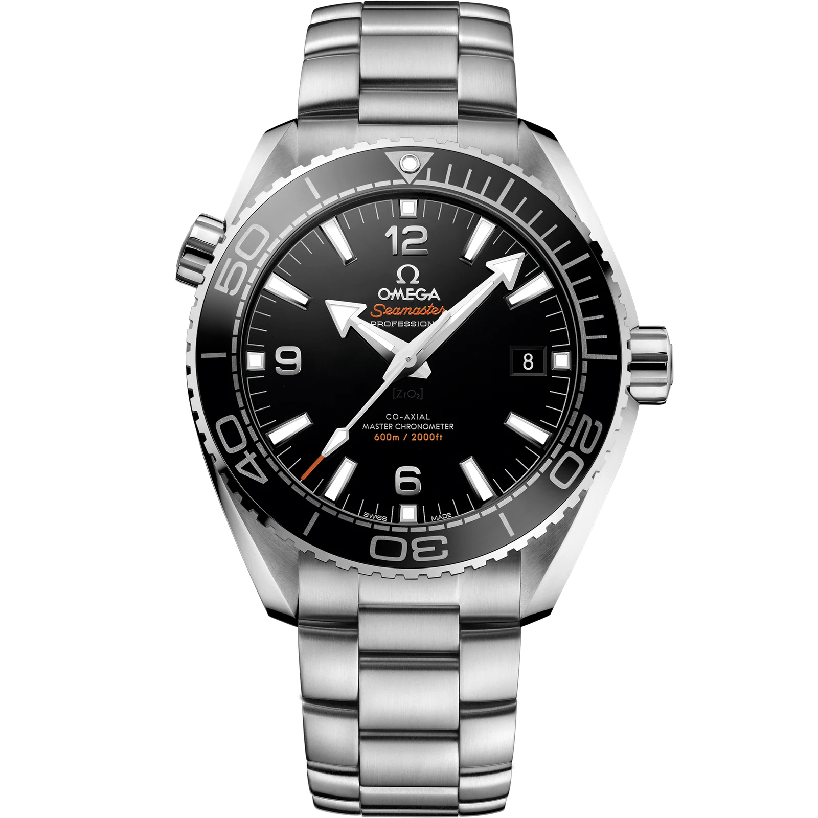Omega Seamaster Planet Ocean 600M 43.5 Ref. 215.30.44.21.01.001, black dial, steel case