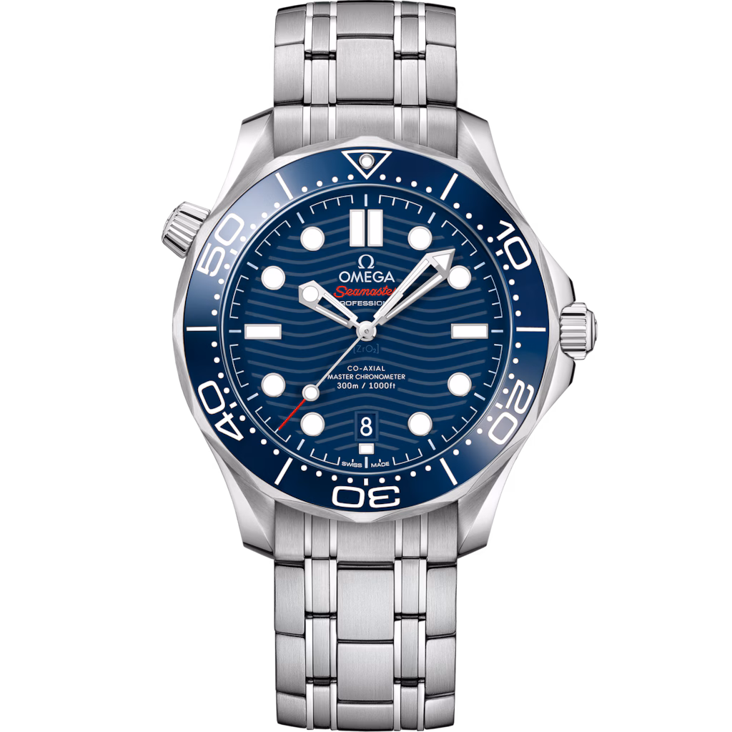 Omega Seamaster Diver 300M 42mm (2018) Ref. 210.30.42.20.03.001, blue dial, steel case