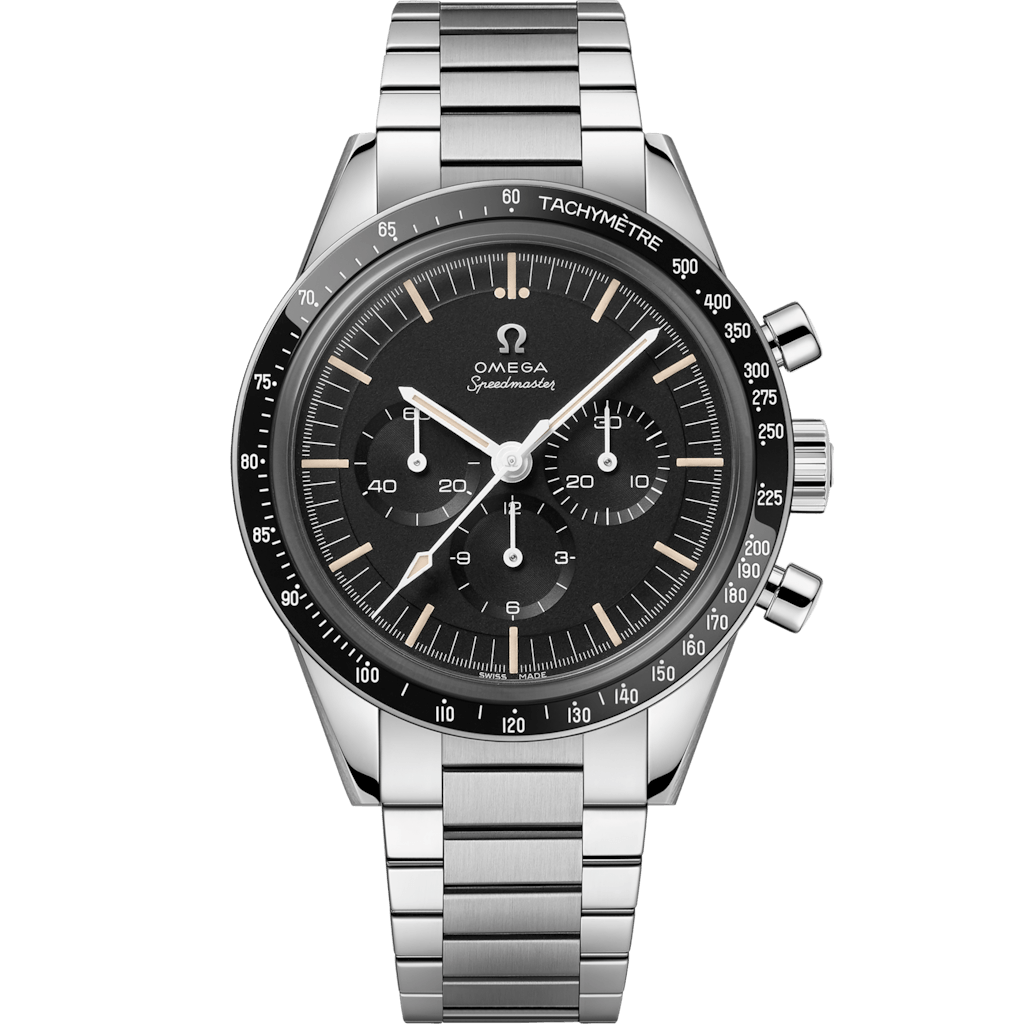 Omega Speedmaster Moonwatch Calibre 321 (Steel) Ref. 311.30.40.30.01.001, black dial, steel case