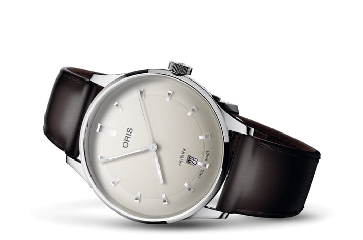 Oris Artelier Date 40mm, Ref. 01.733.7721.4051-07, silver dial, steel case