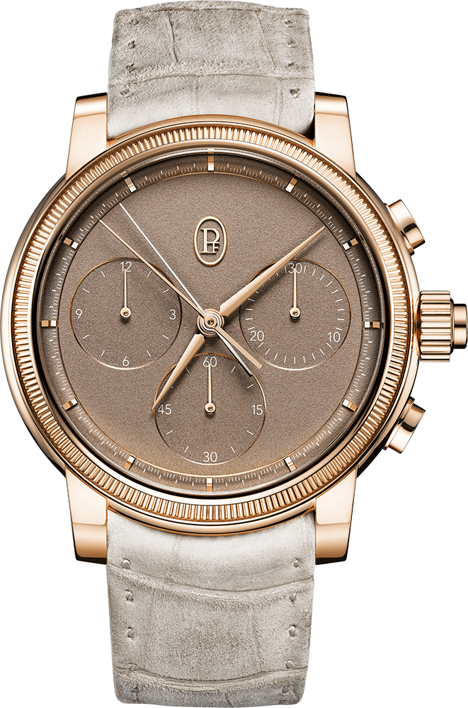 Parmigiani Fleurier Toric Chronographe Rattrapante Ref. PFH951-2010001-300181, brown dial, gold-rose case