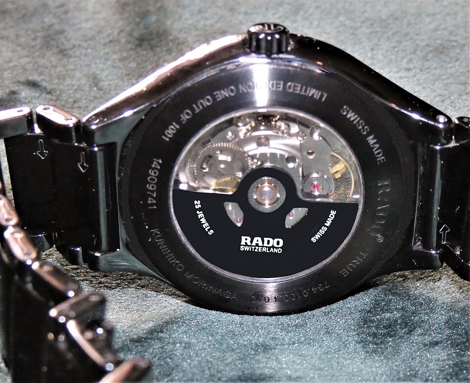 Photo by Bingar1234 (CC BY-SA 4.0), via Wikimedia Commons Rado reference photo