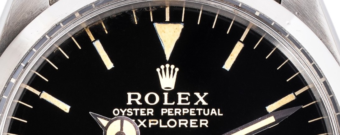 Rolex Explorer (vintage, "the 1016") Ref. 1016, black dial, steel case