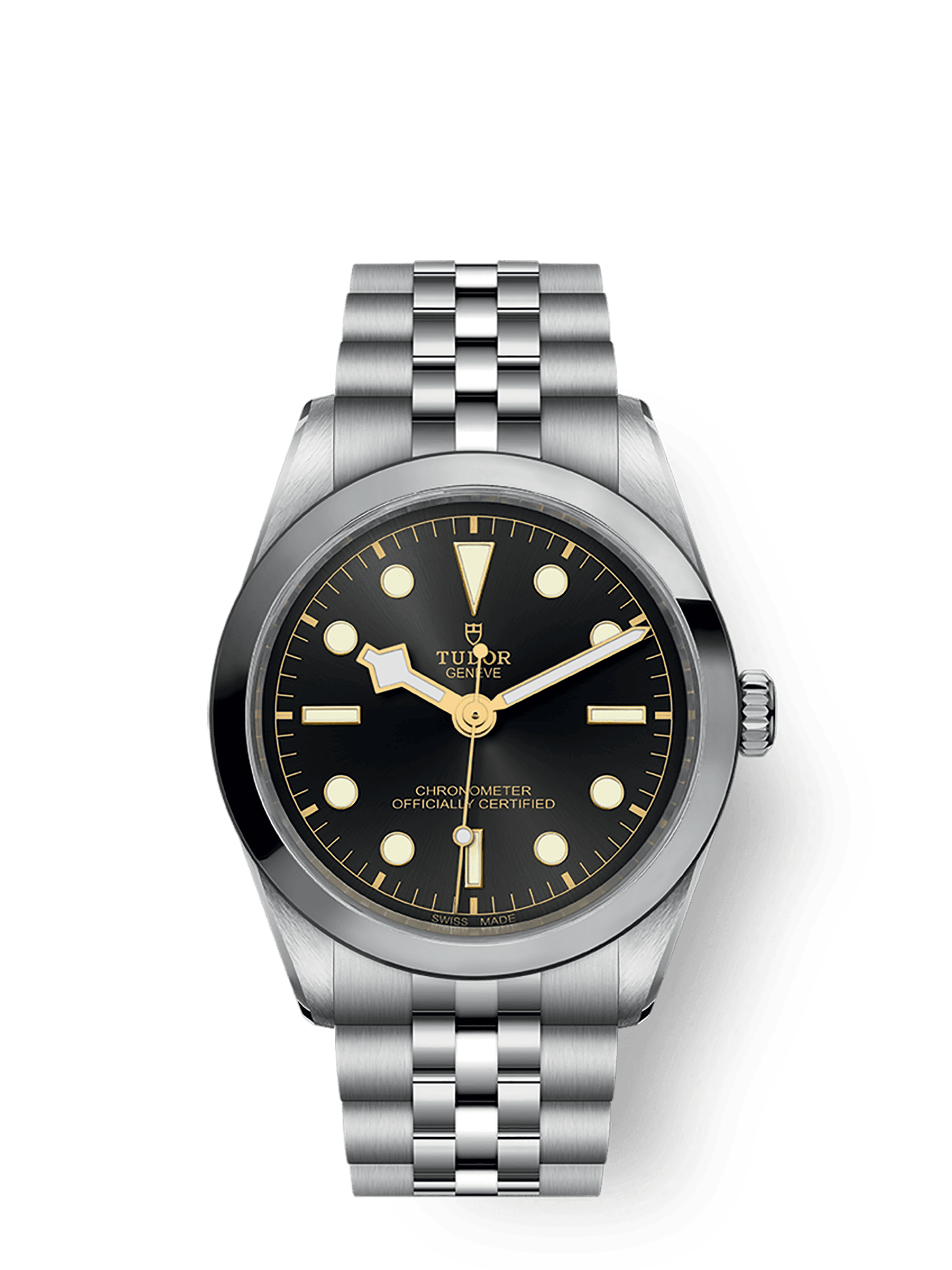 Tudor Black Bay 36 Ref. M79500-0001, black dial, steel case
