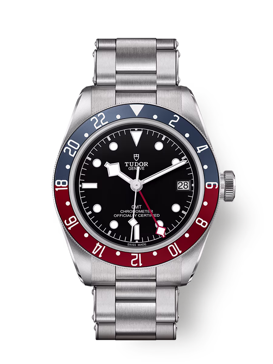 Tudor Black Bay GMT Ref. M79830RB-0001, black dial, steel case